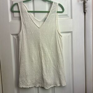 Sundance sleeveless tank top 100% linen